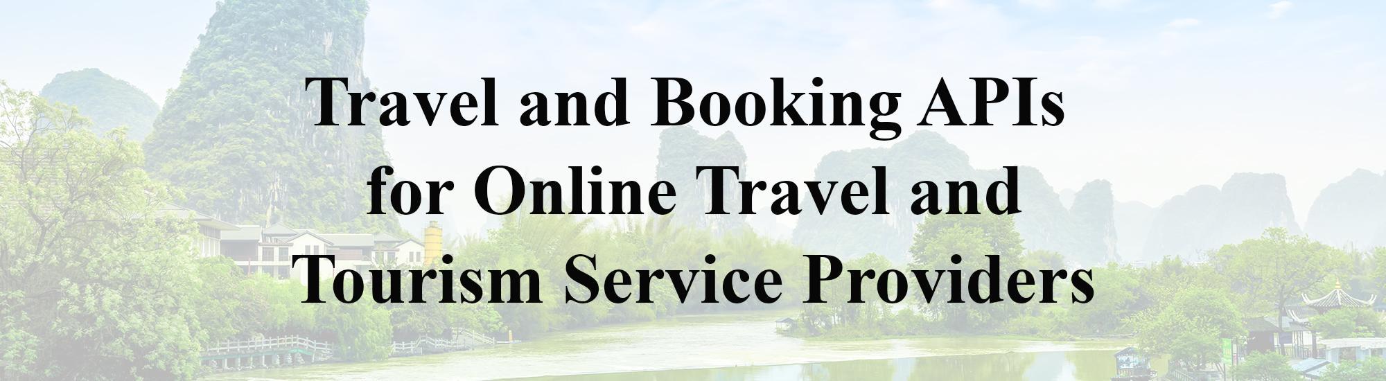 Travel and Booking APIs
