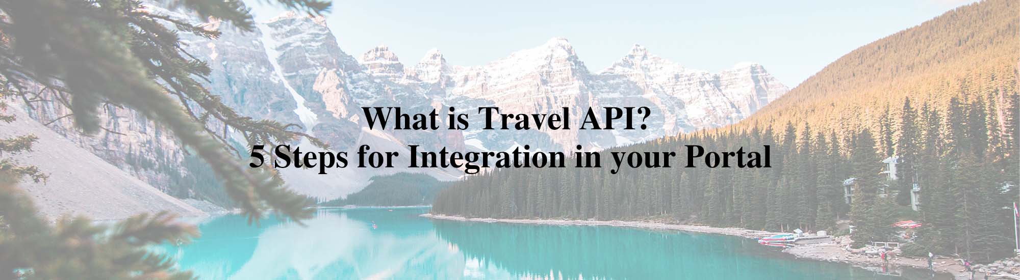 Best Travel Booking API
