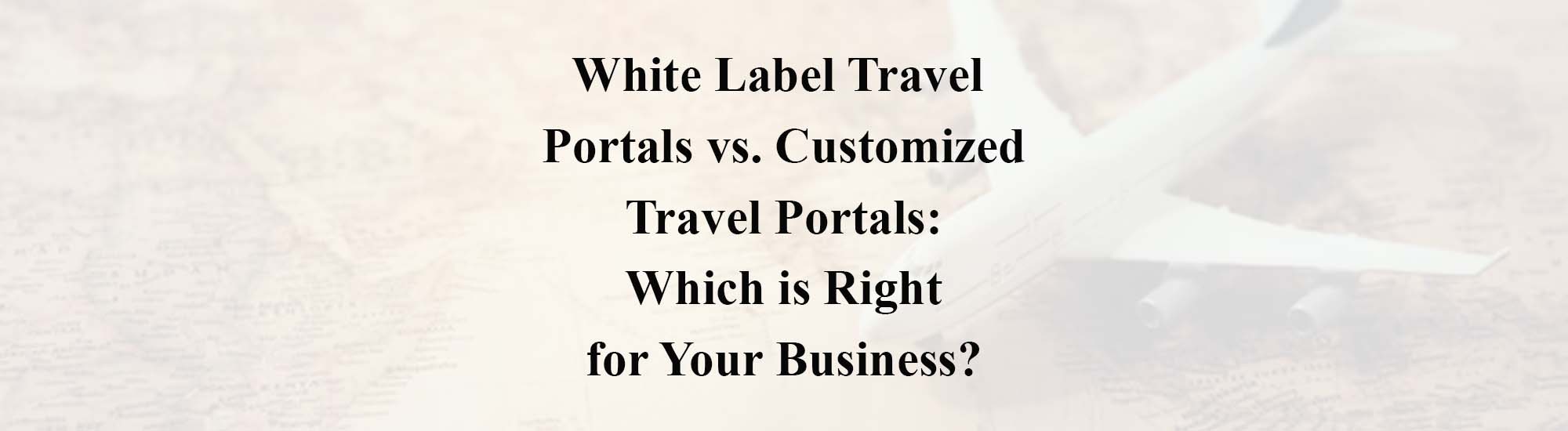 White-Label Travel Portals